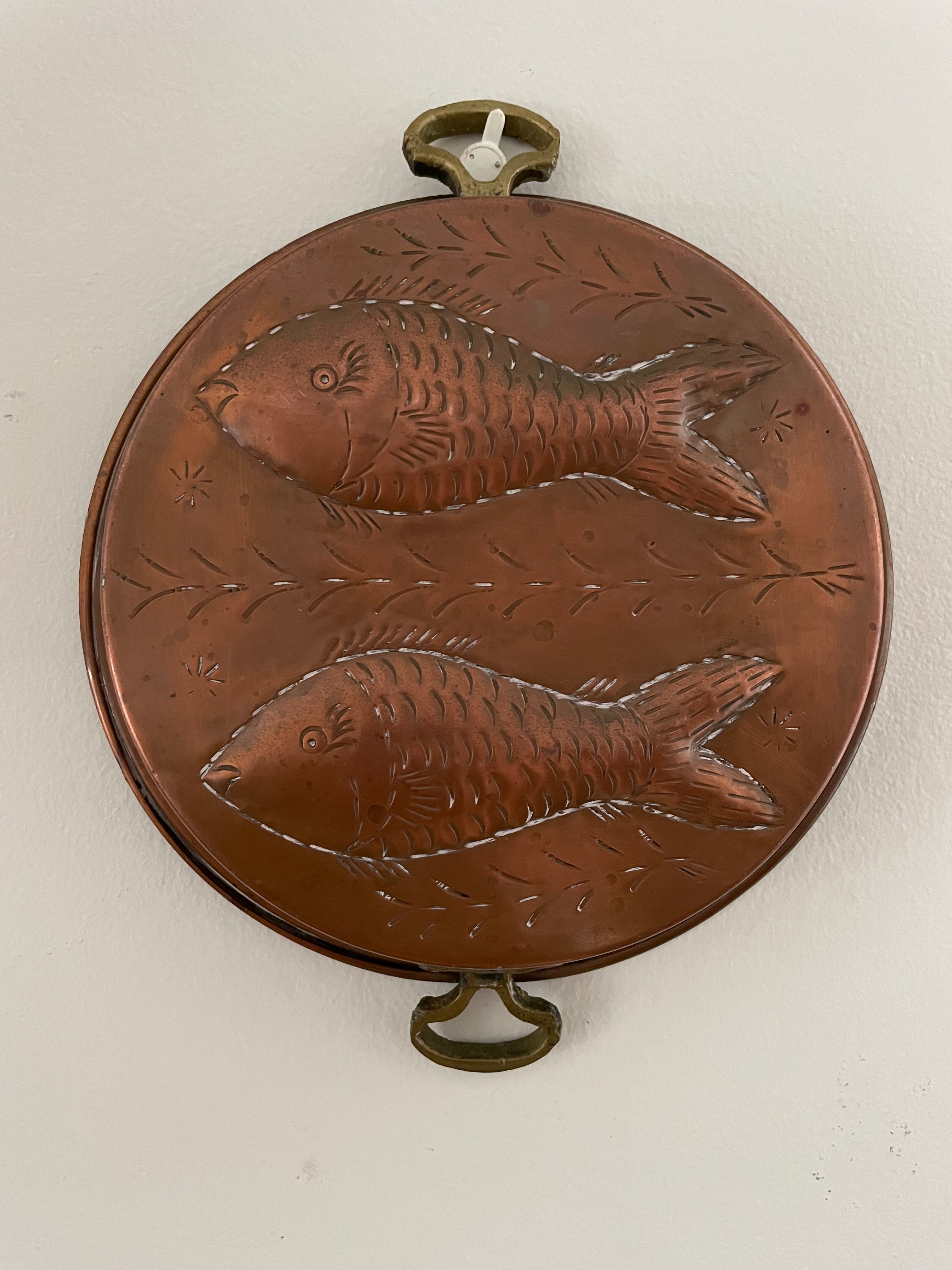 19th Century Copper Food Mold