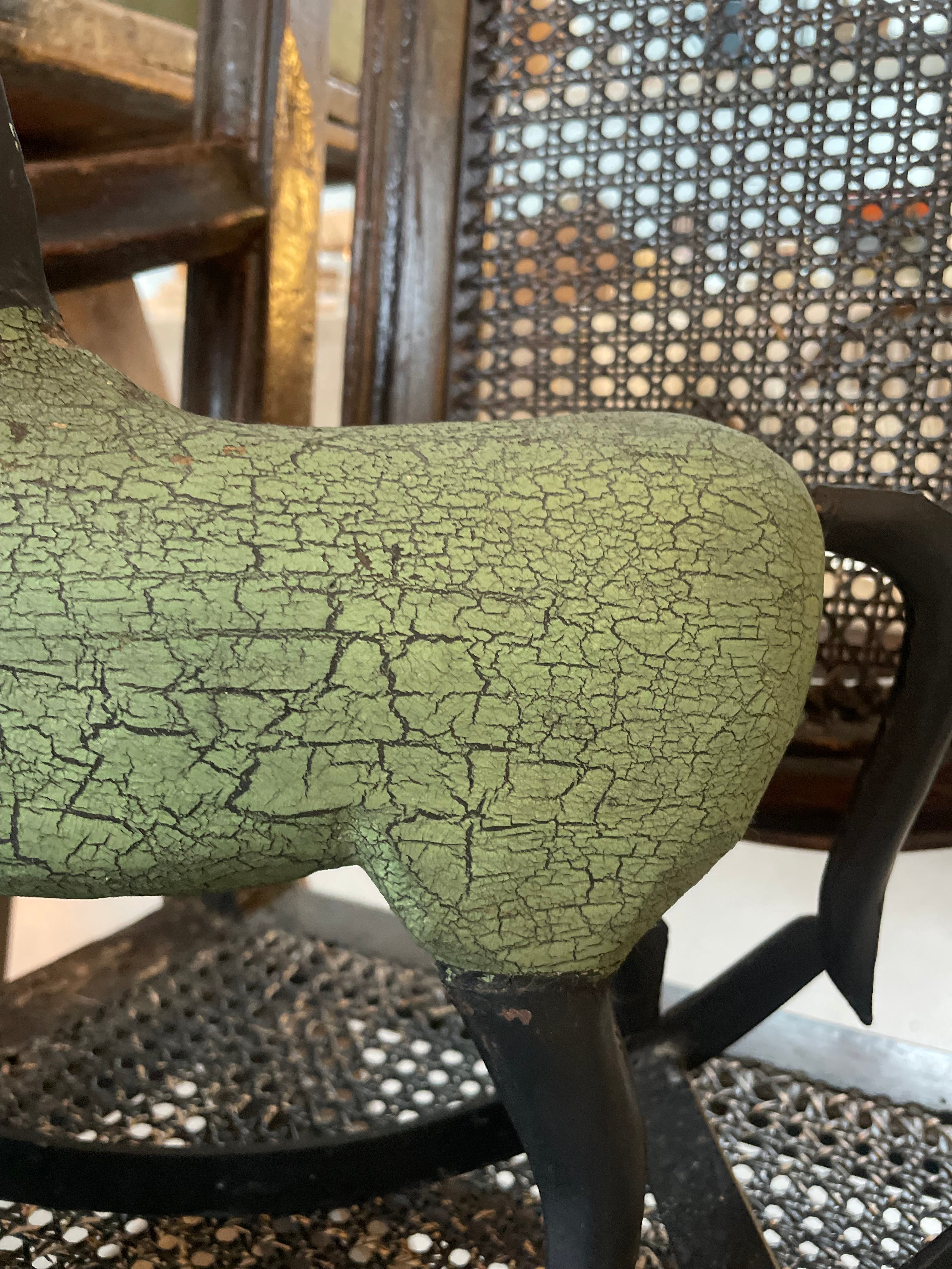 Vintage Table-Top Rocking Horse