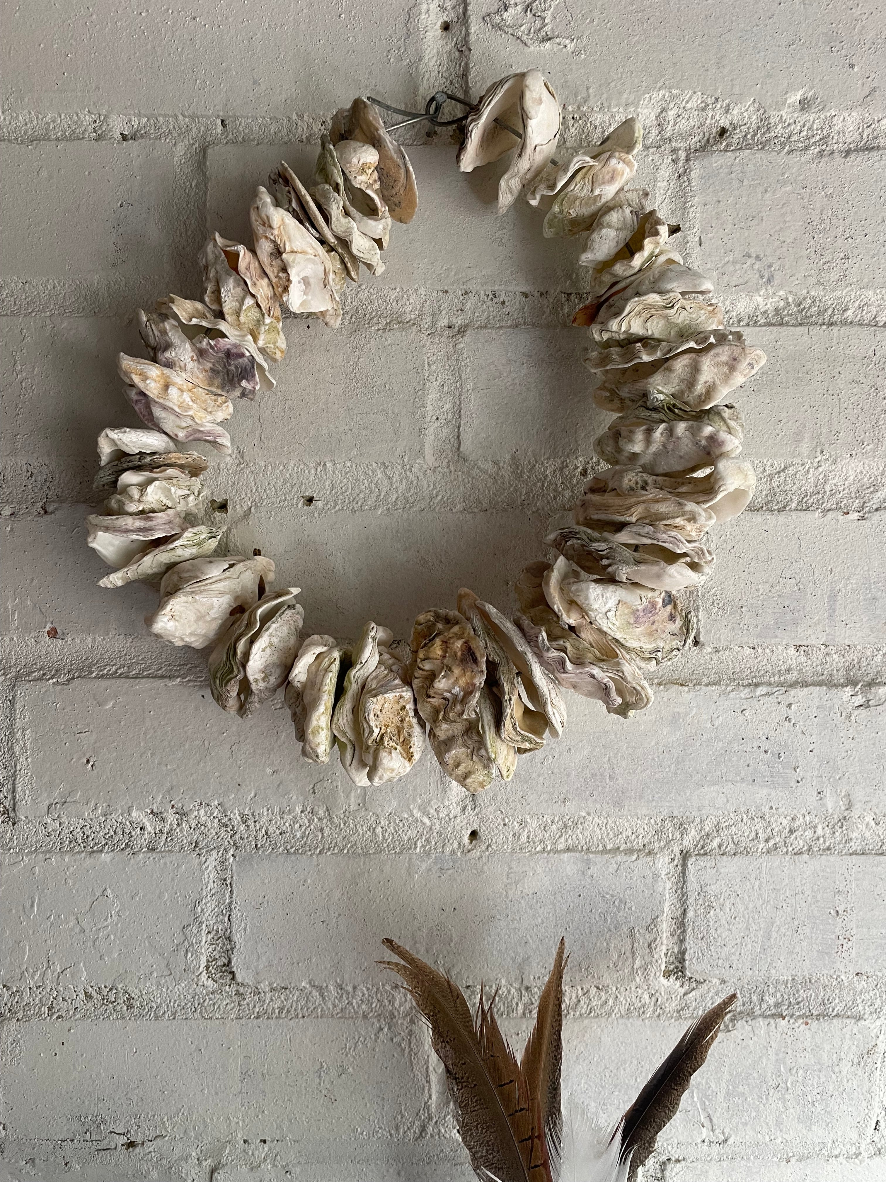 Clam Shells Wreath Wall Hanging 2