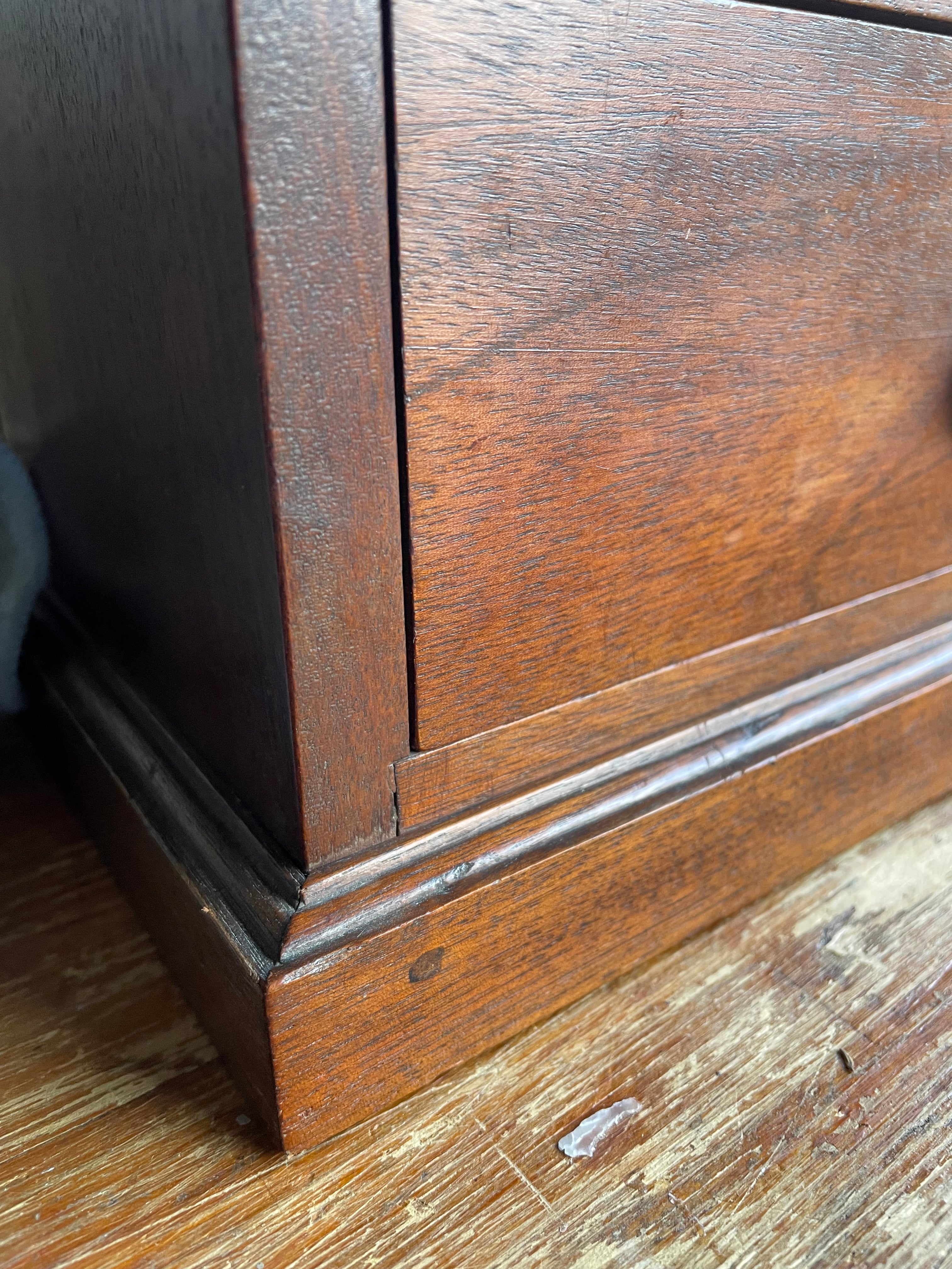 UK only delivery. 1930s American Tabletop Drawers with Brass Handles. Were £100 now £65 at checkout