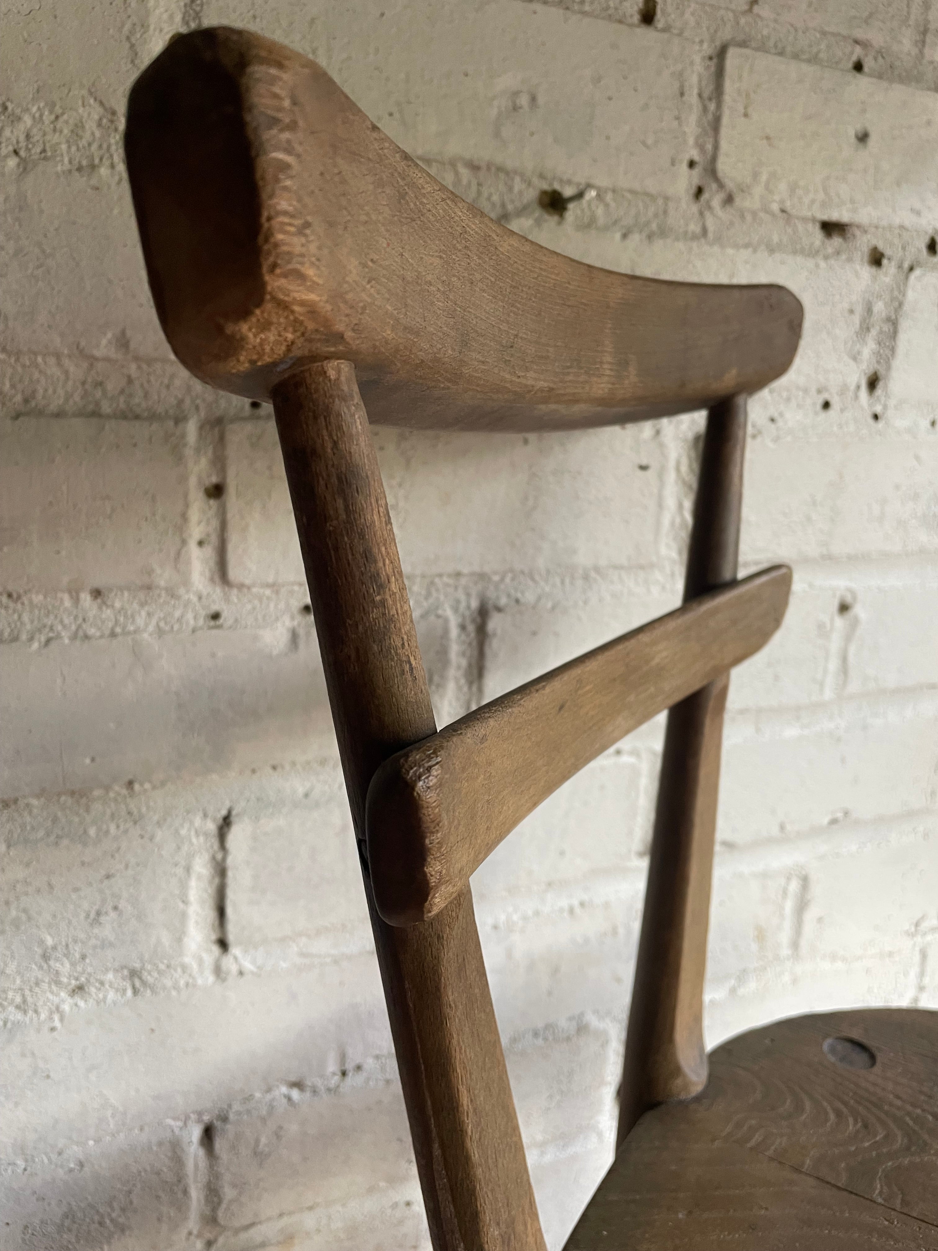 1950s Ercol School Stacking Chair  (one left)