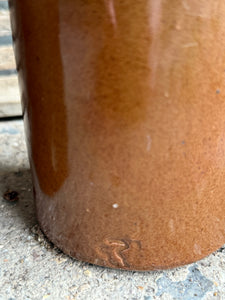 Trio of Stoneware Soda Bottles with Porcelain Swing Stoppers