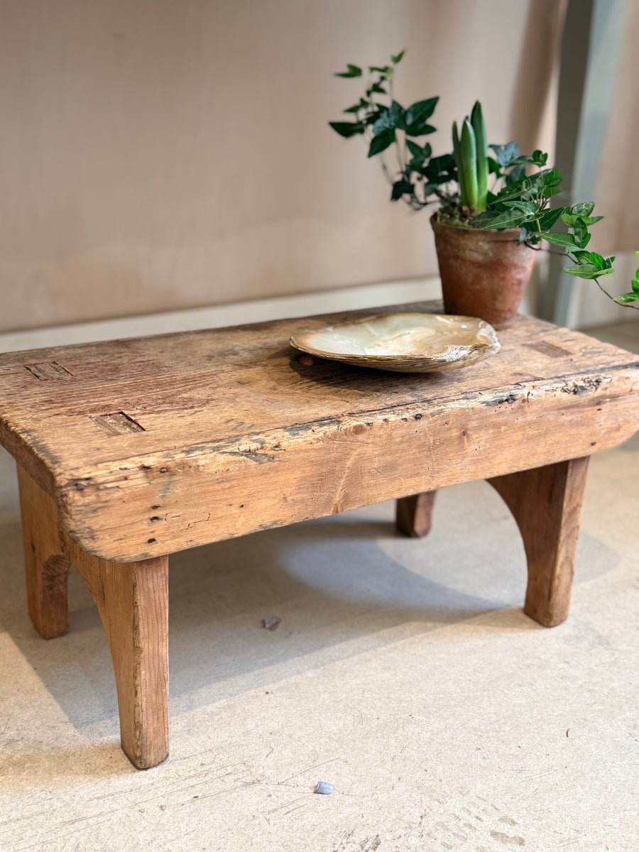 19th Century Pine Scottish “Creepie” Stool – Reclectic