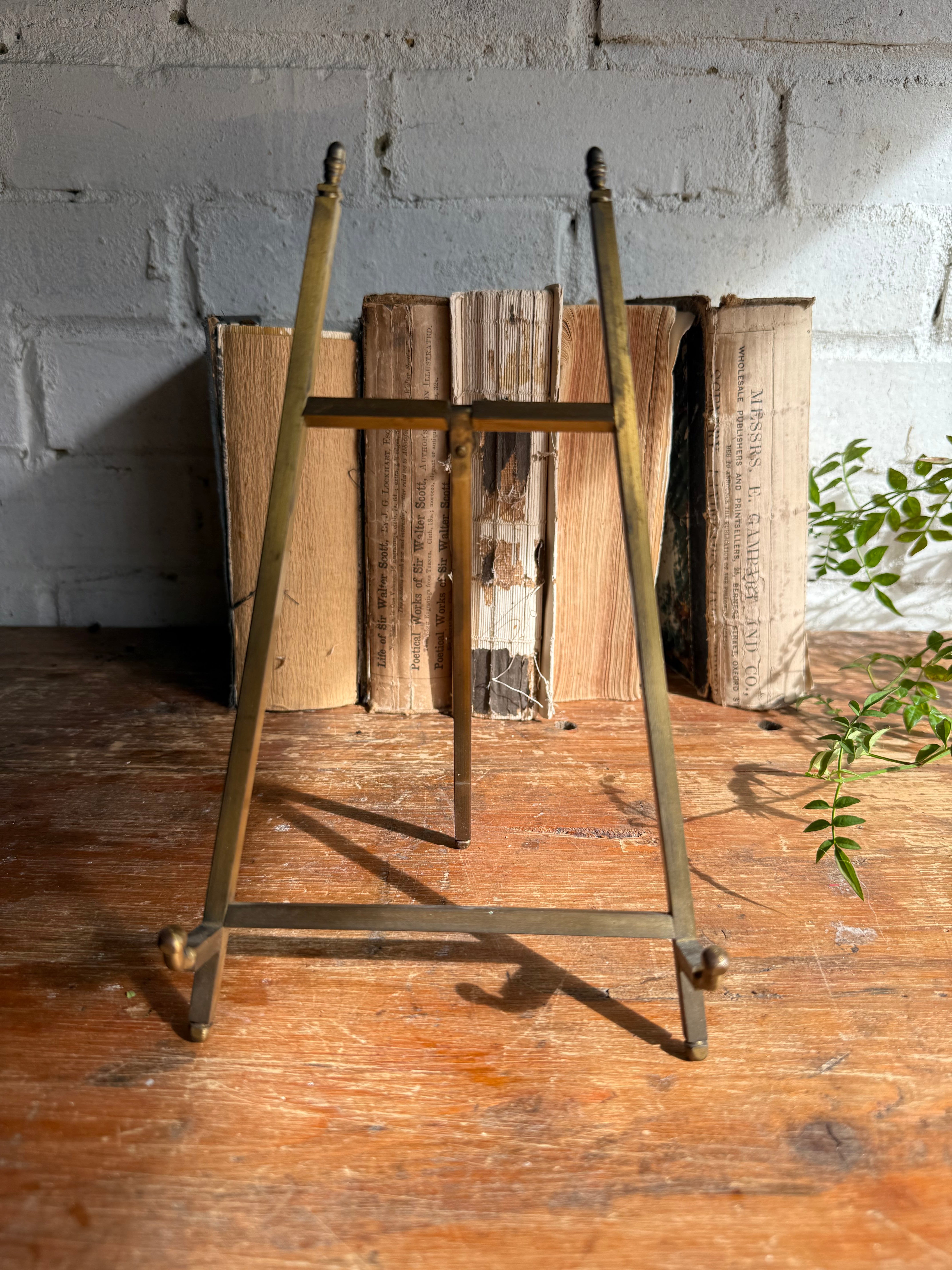 Small Brass Easel