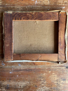 French Market Day: Antique Oil on Stretched Linen