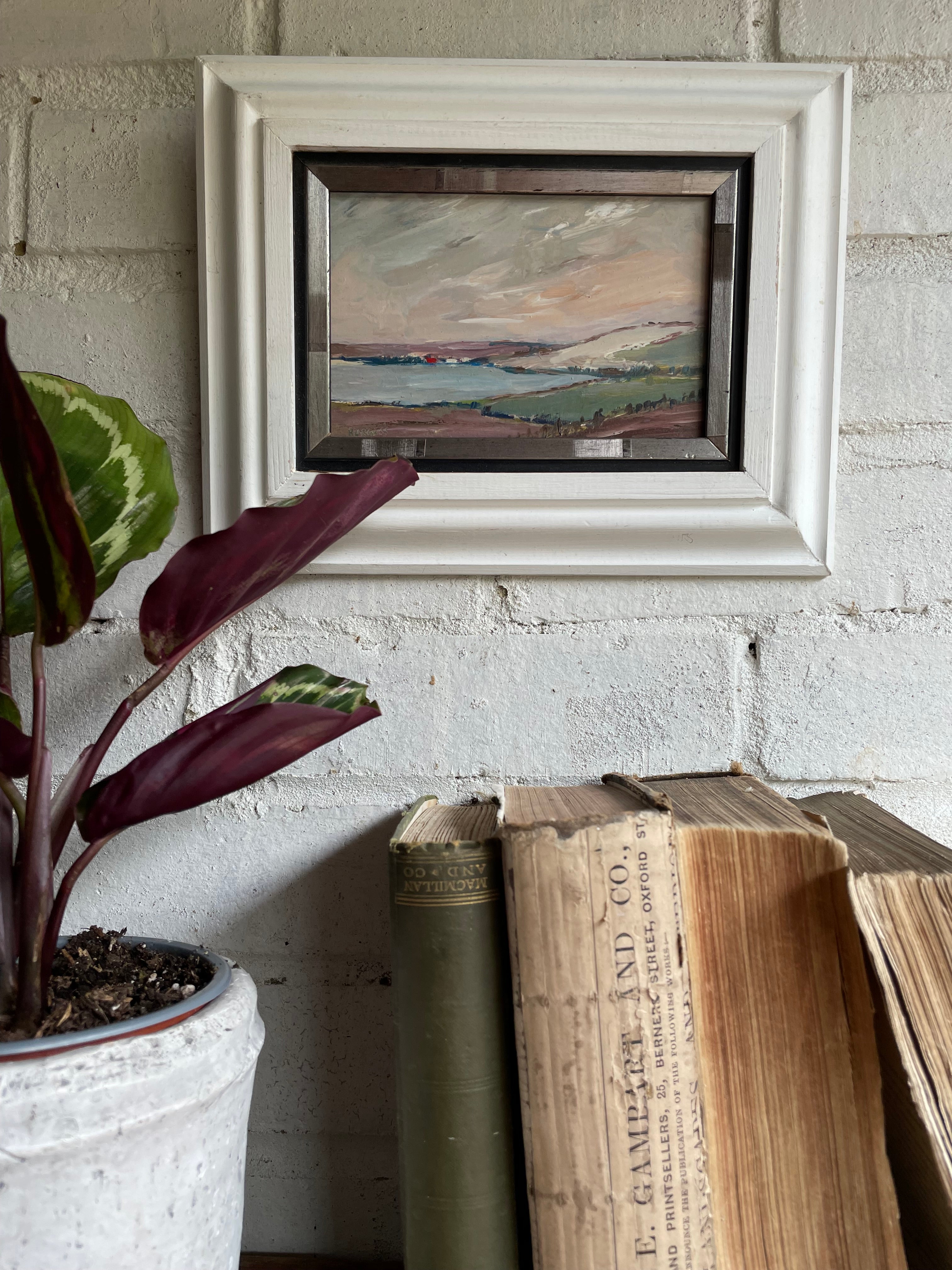 Small painting of a Coastal Scene: Was £75 now £52.50  at checkout