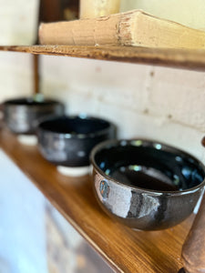 Vintage Japanese Pottery Tea Ceremony Bowls