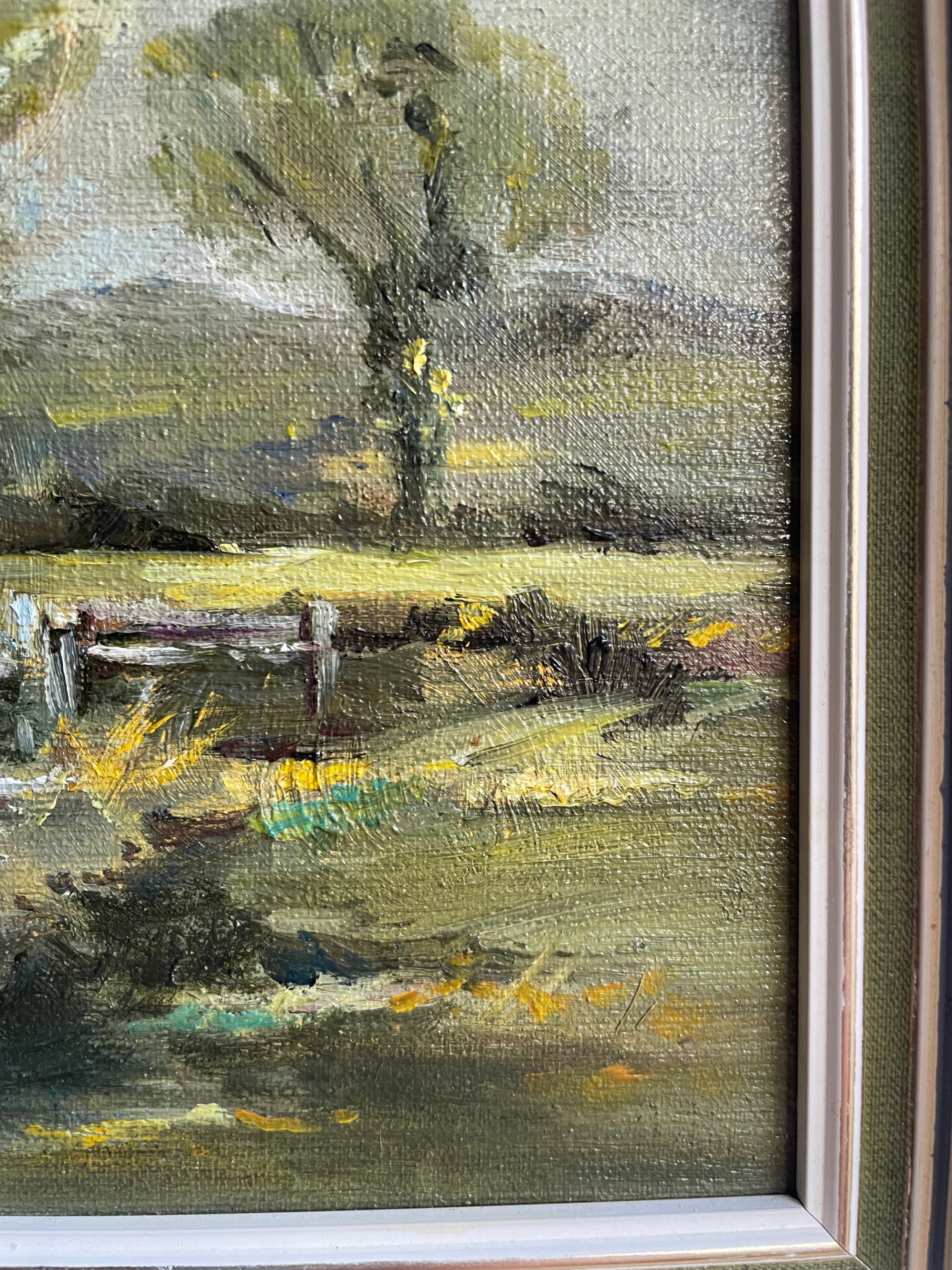 Treescape & Nature: Midcentury Oil on Board