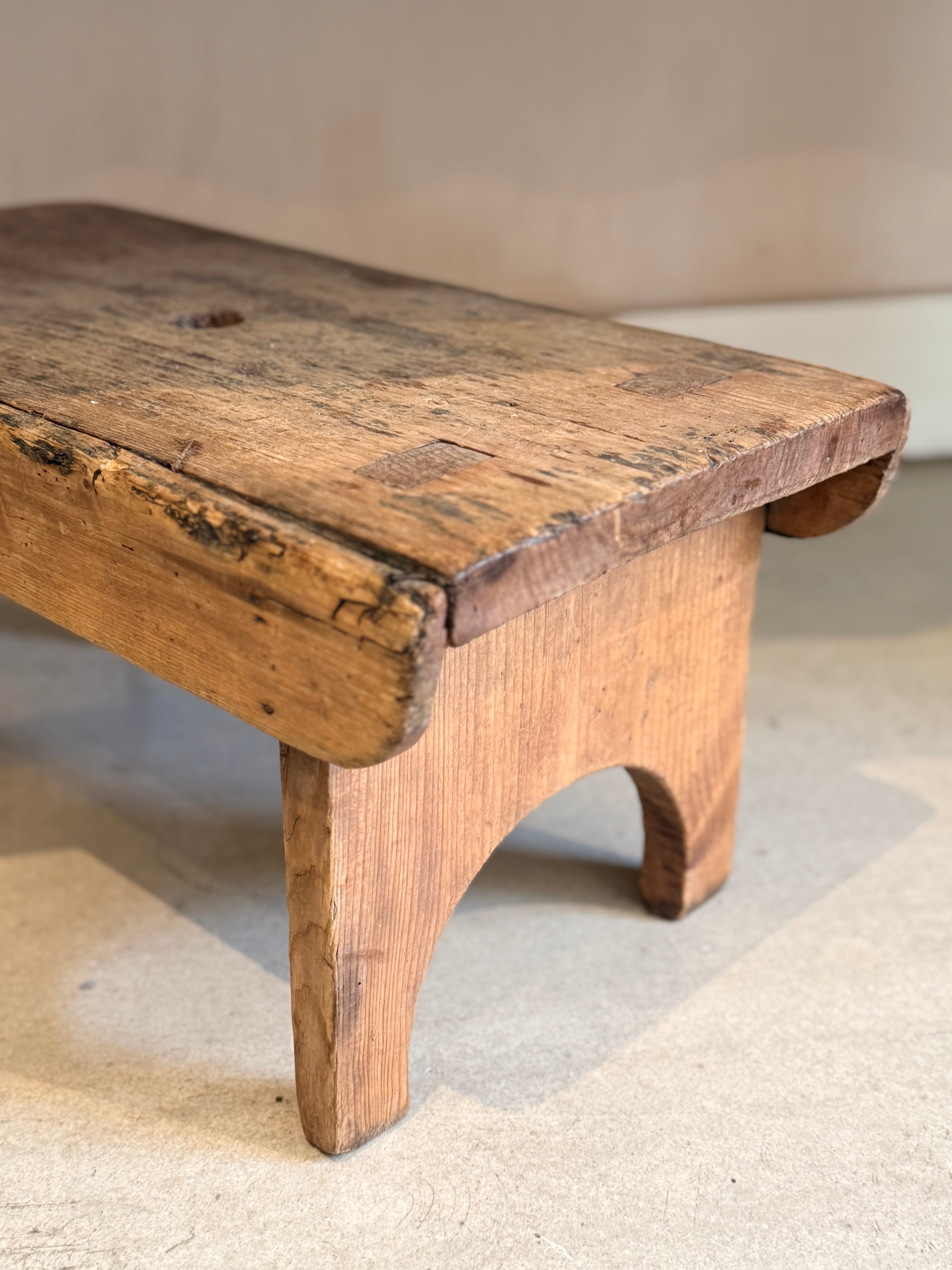 19th Century Pine Scottish “Creepie” Stool – Reclectic