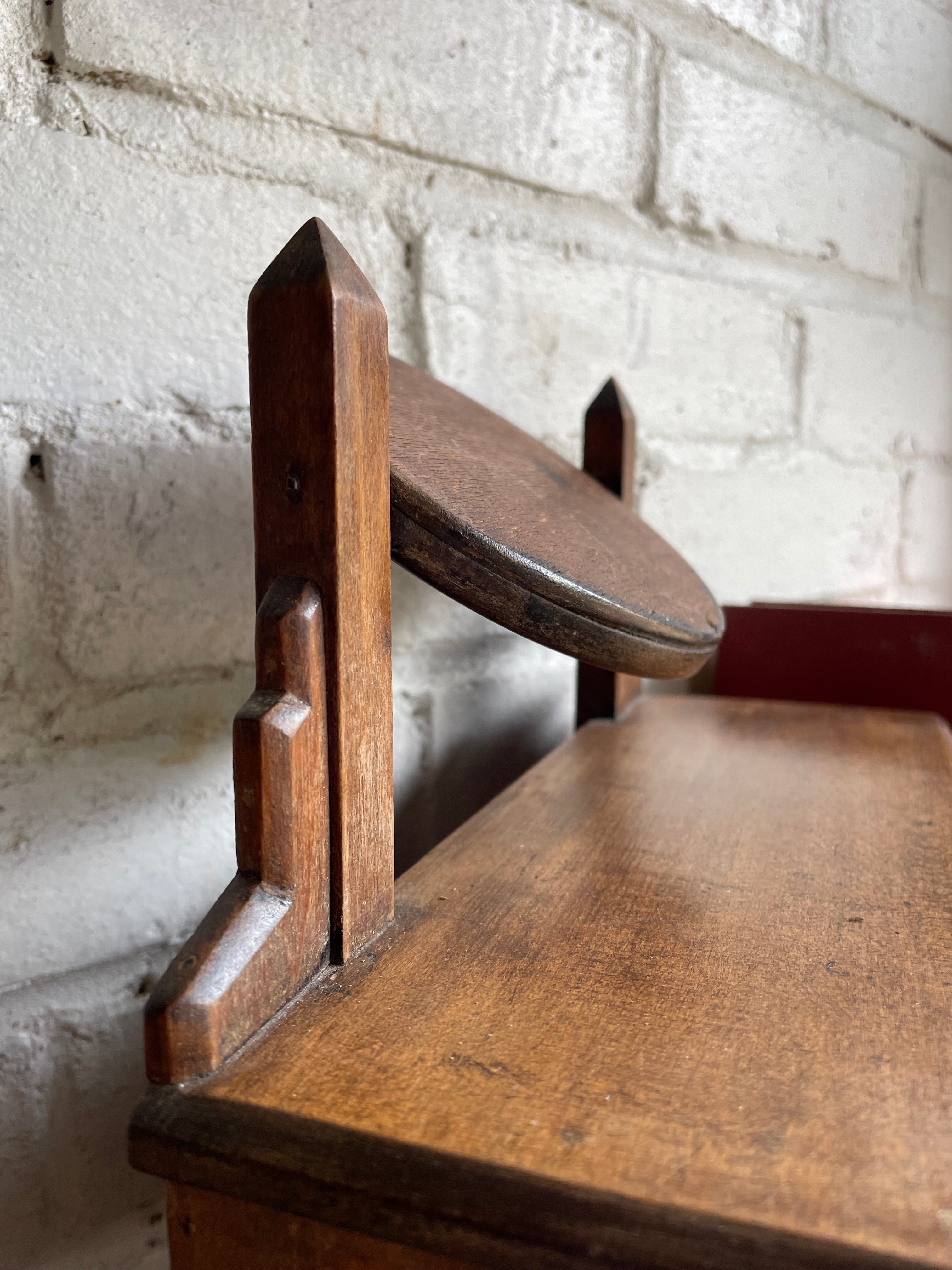 19th Century Apprentice Chest of Drawers with Swivel Mirror