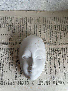 Tiny Decorative Sculptural Face