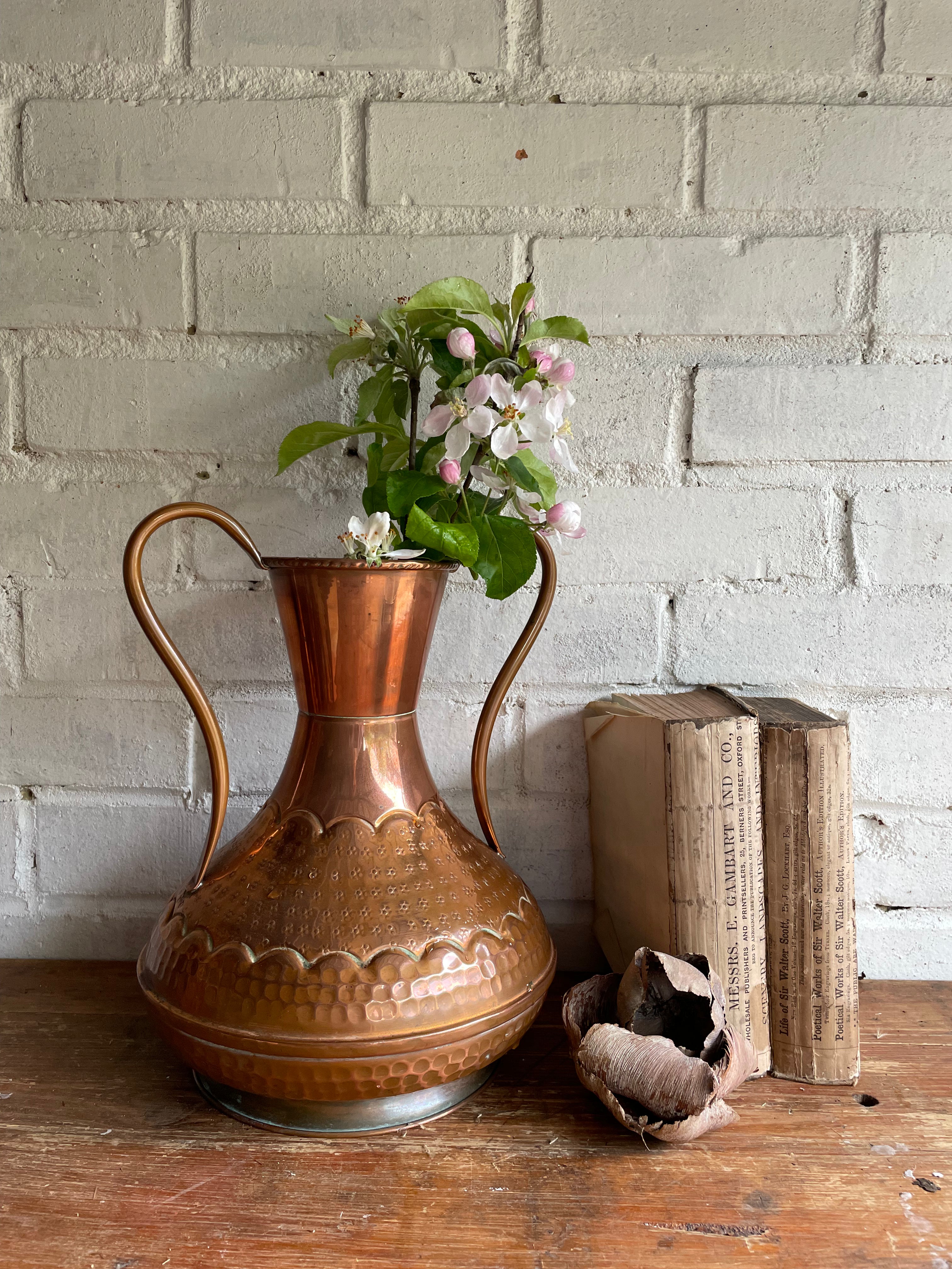 Antique Copper Vase