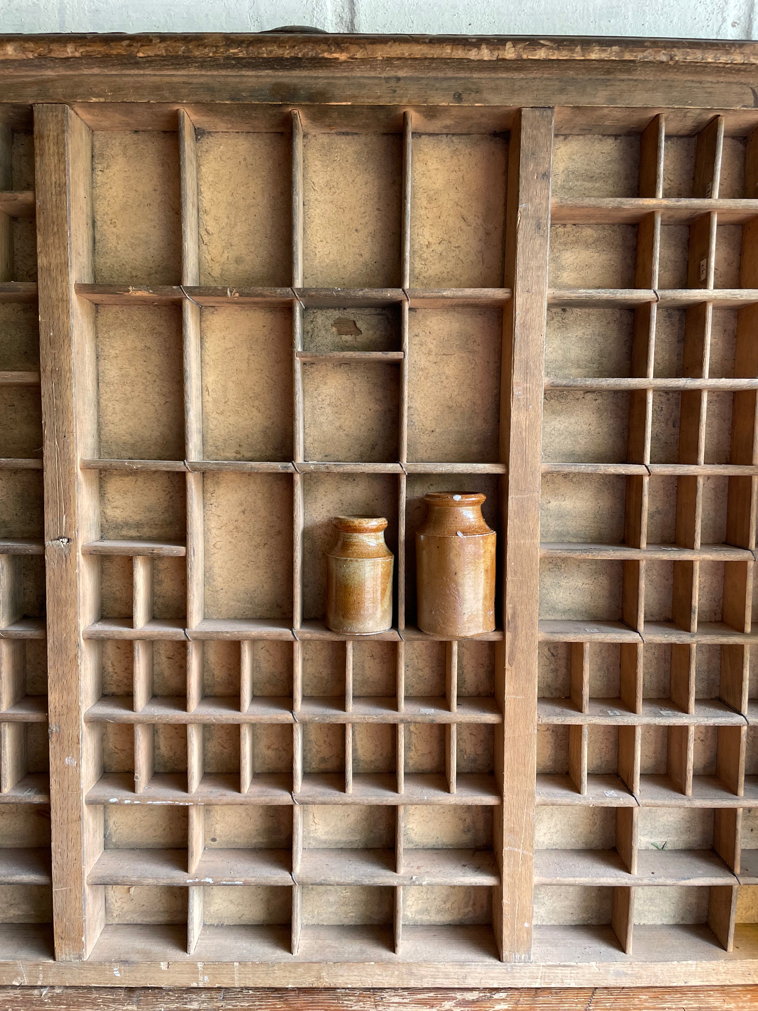 Vintage Printers Tray