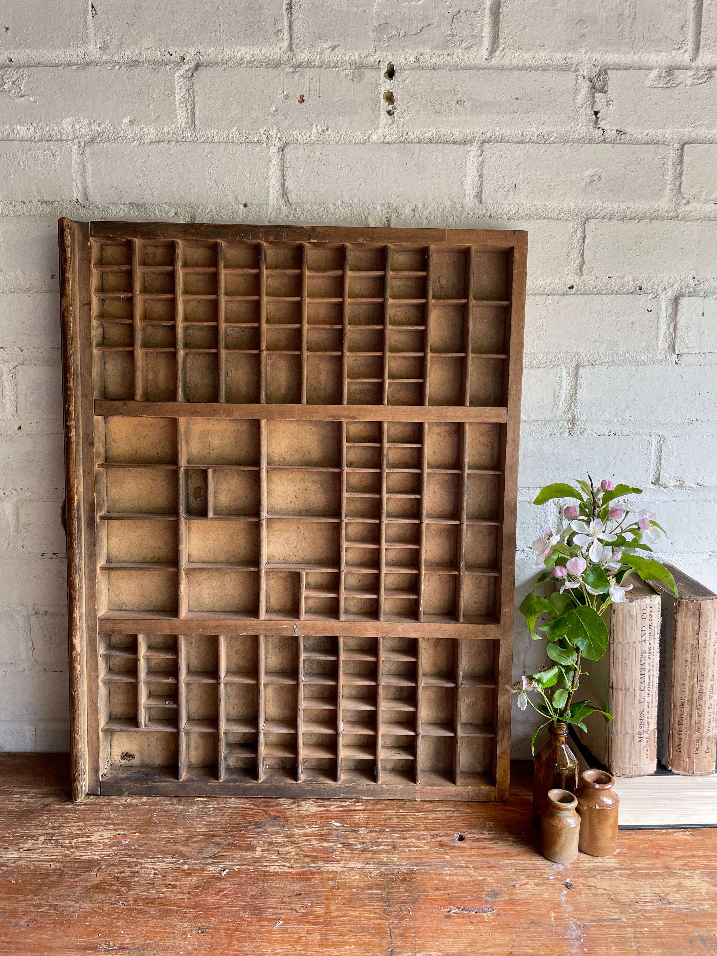 Vintage Printers Tray