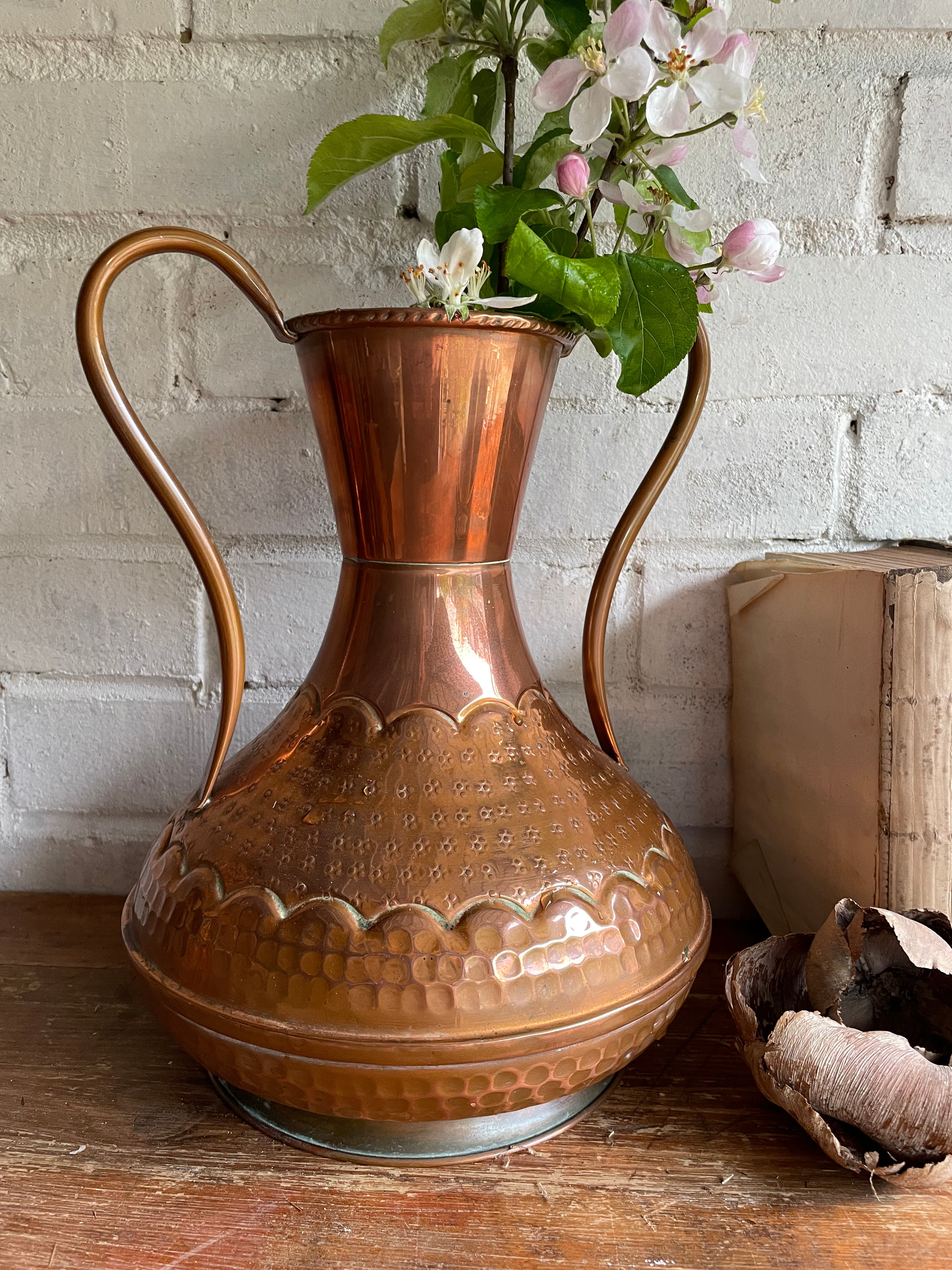 Antique Copper Vase