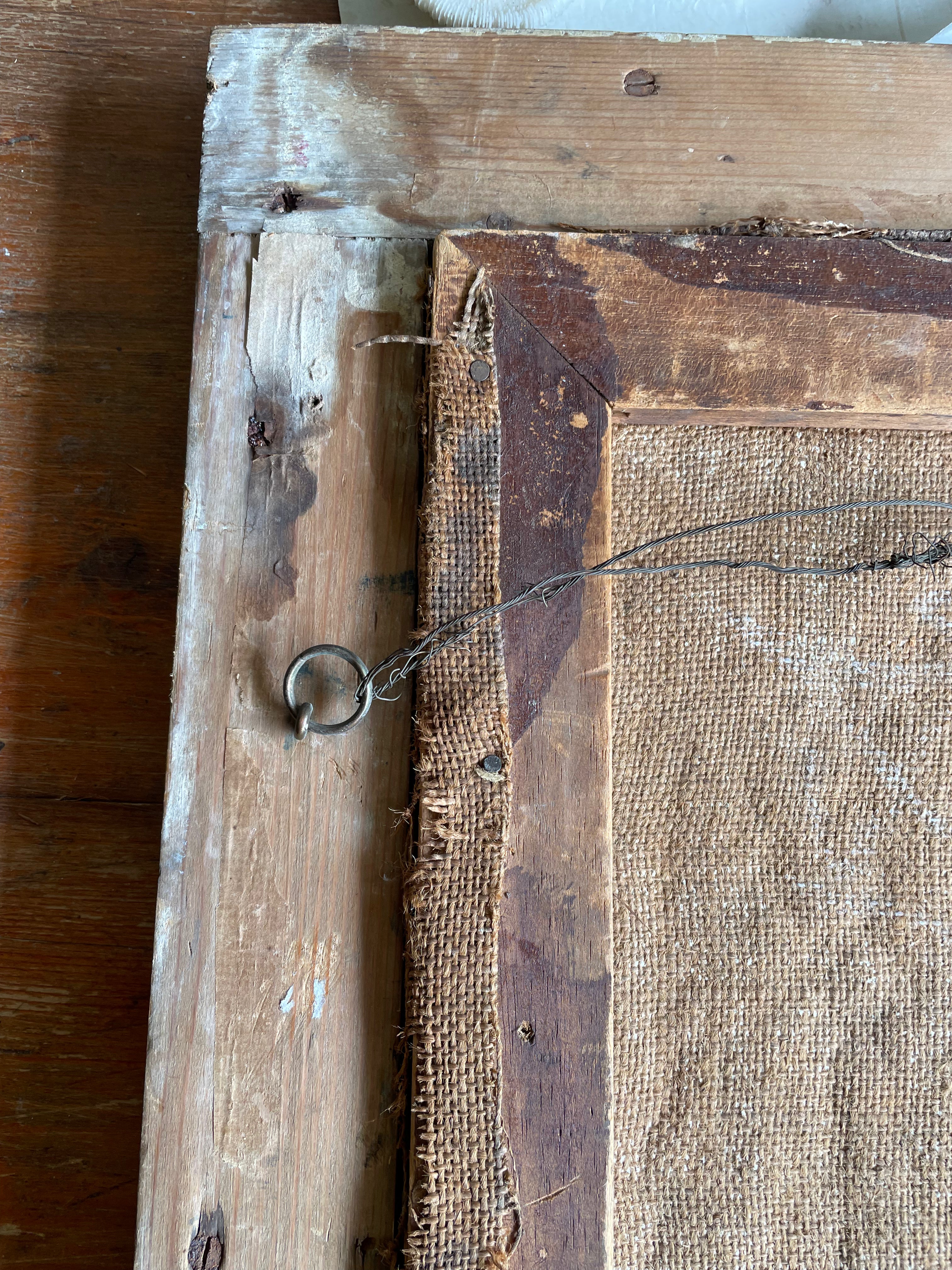 Atmospheric Antique Seascape Painting