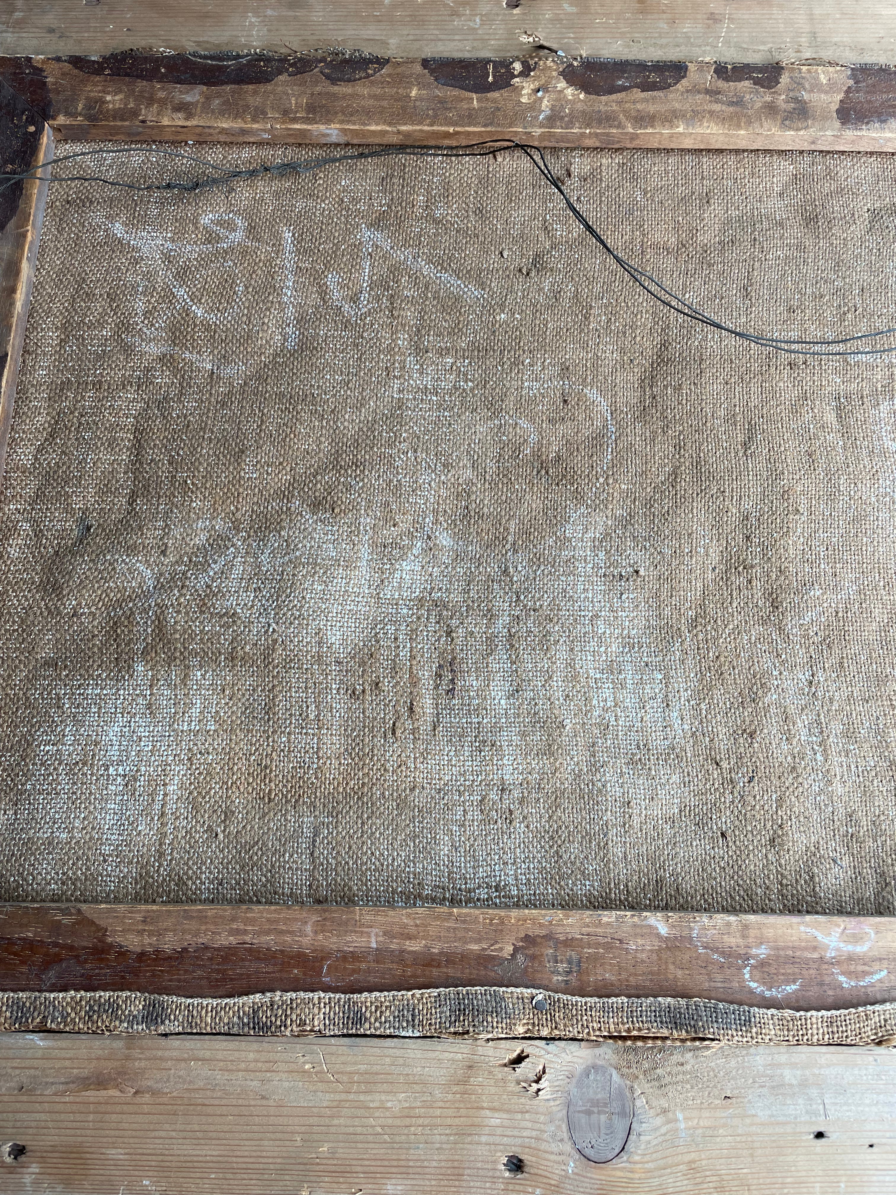 Atmospheric Antique Seascape Painting