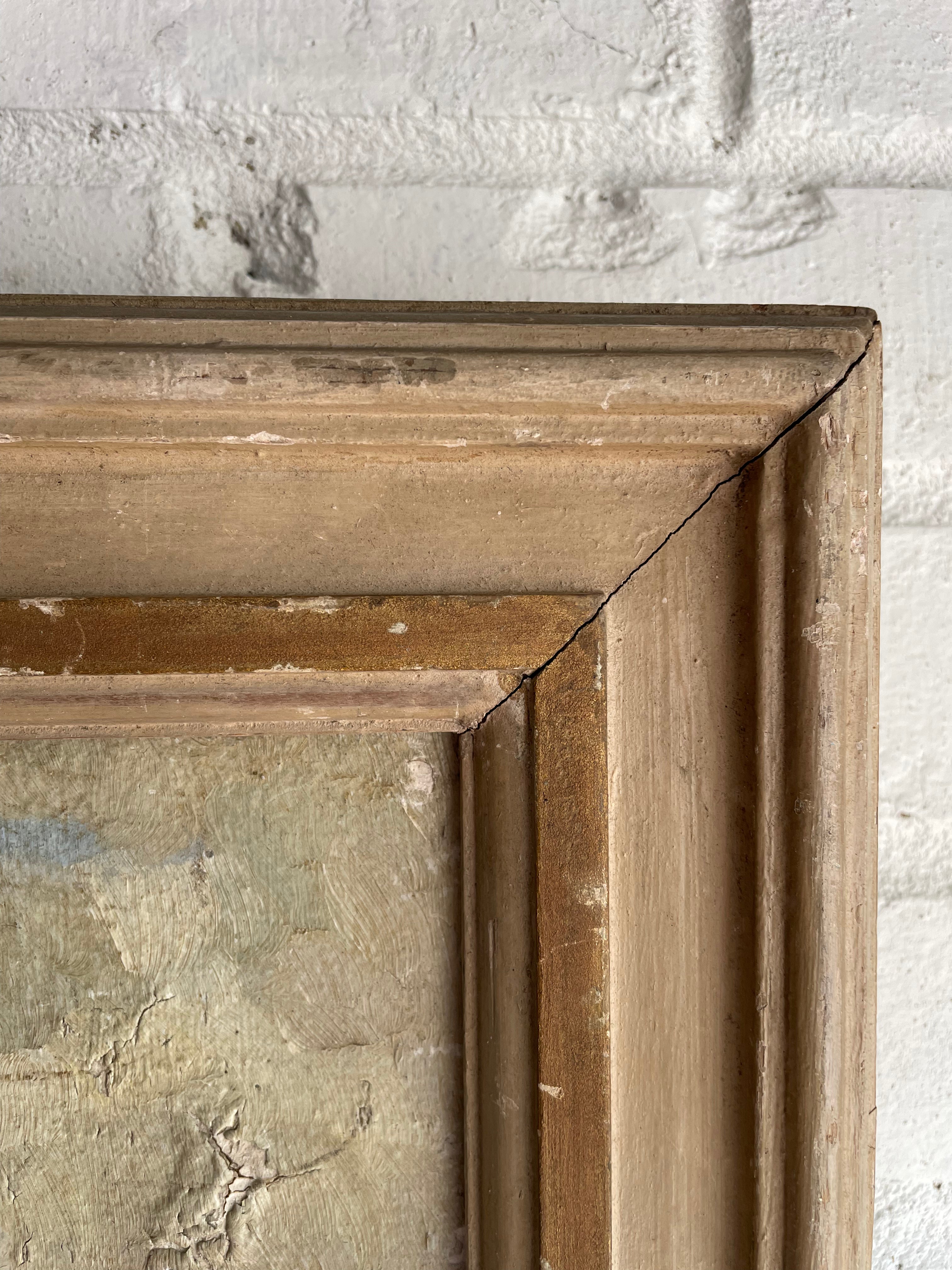 Atmospheric Antique Seascape Painting