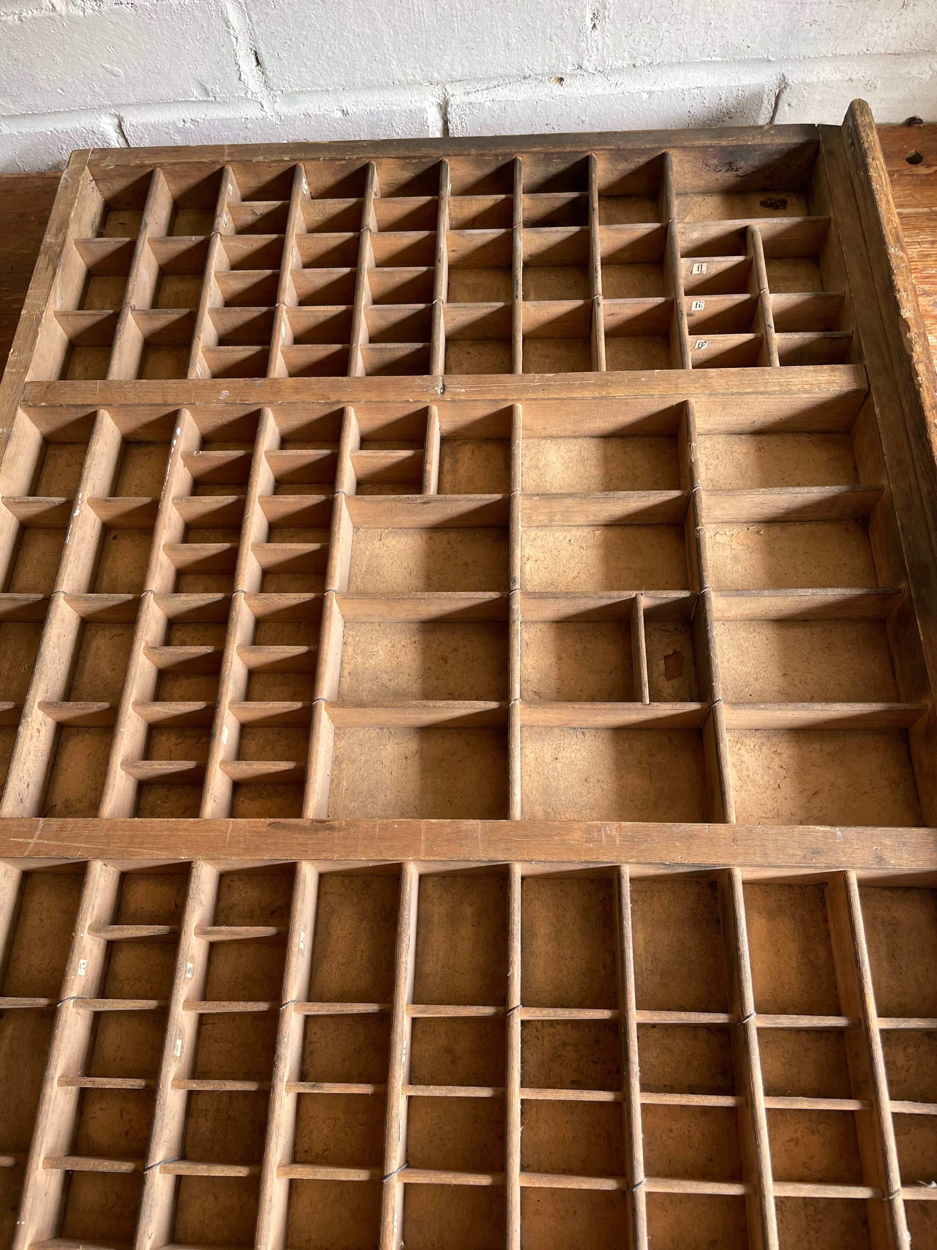 Vintage Printers Tray