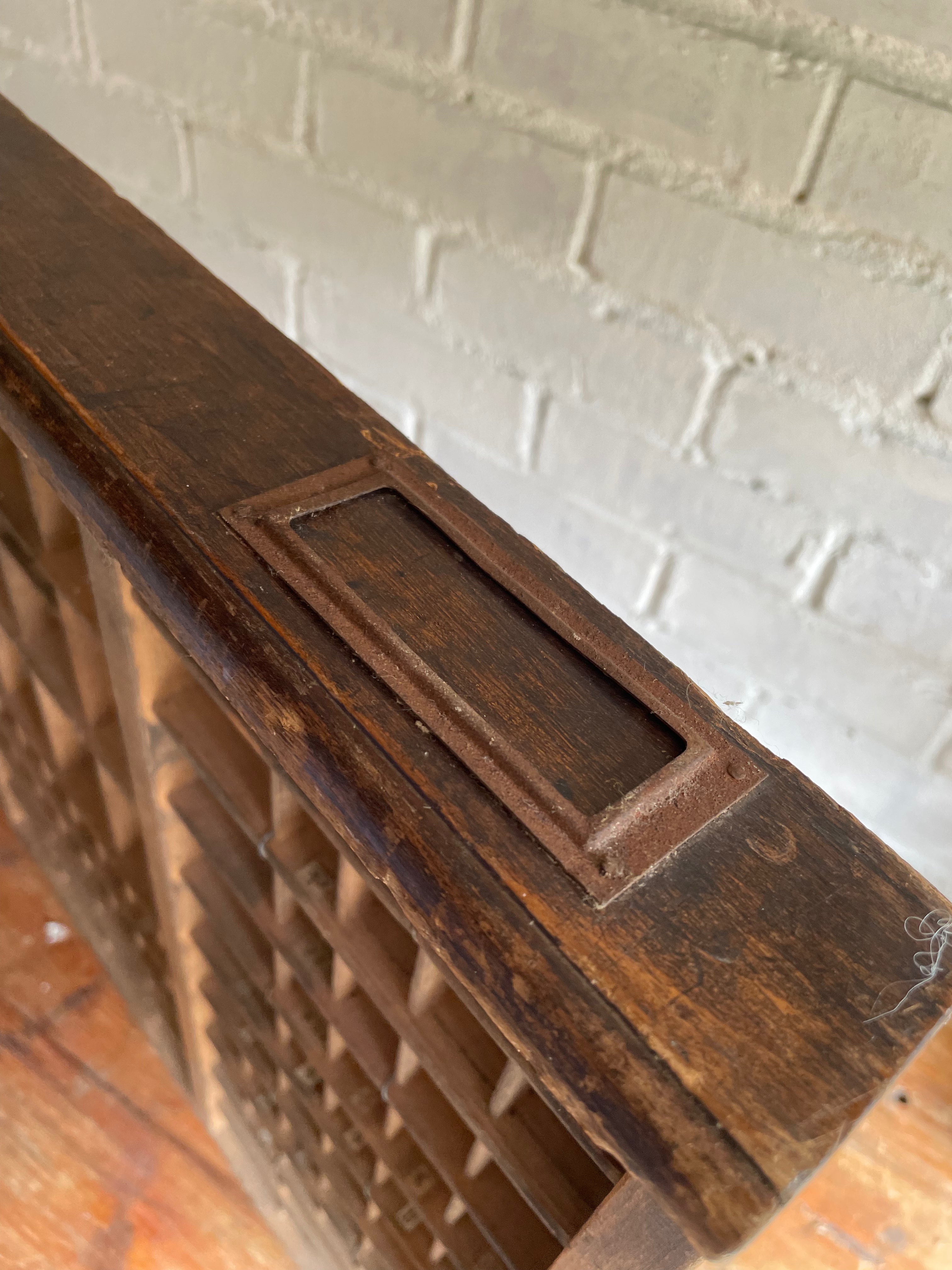 Vintage Printers Tray