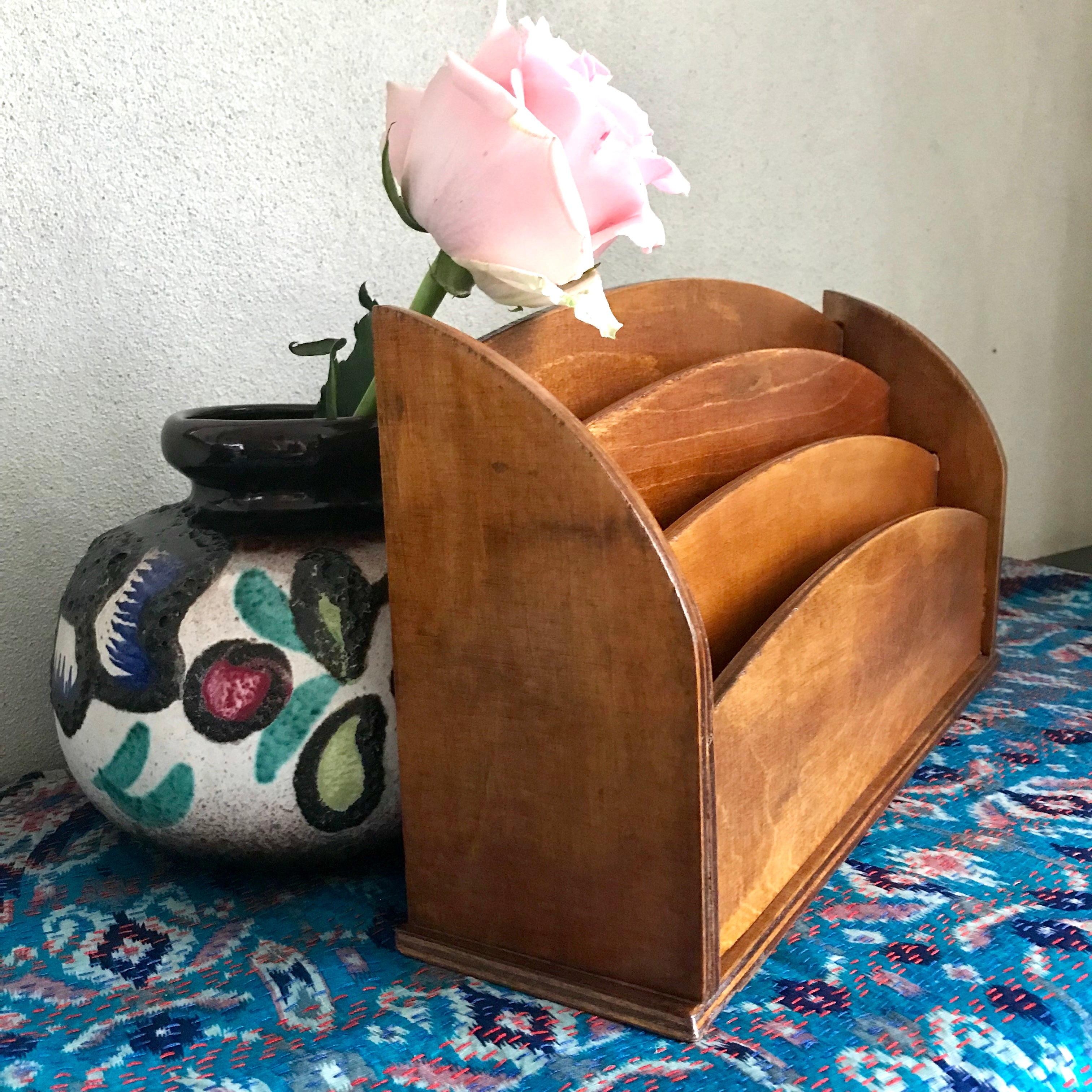 Vintage Letter Rack