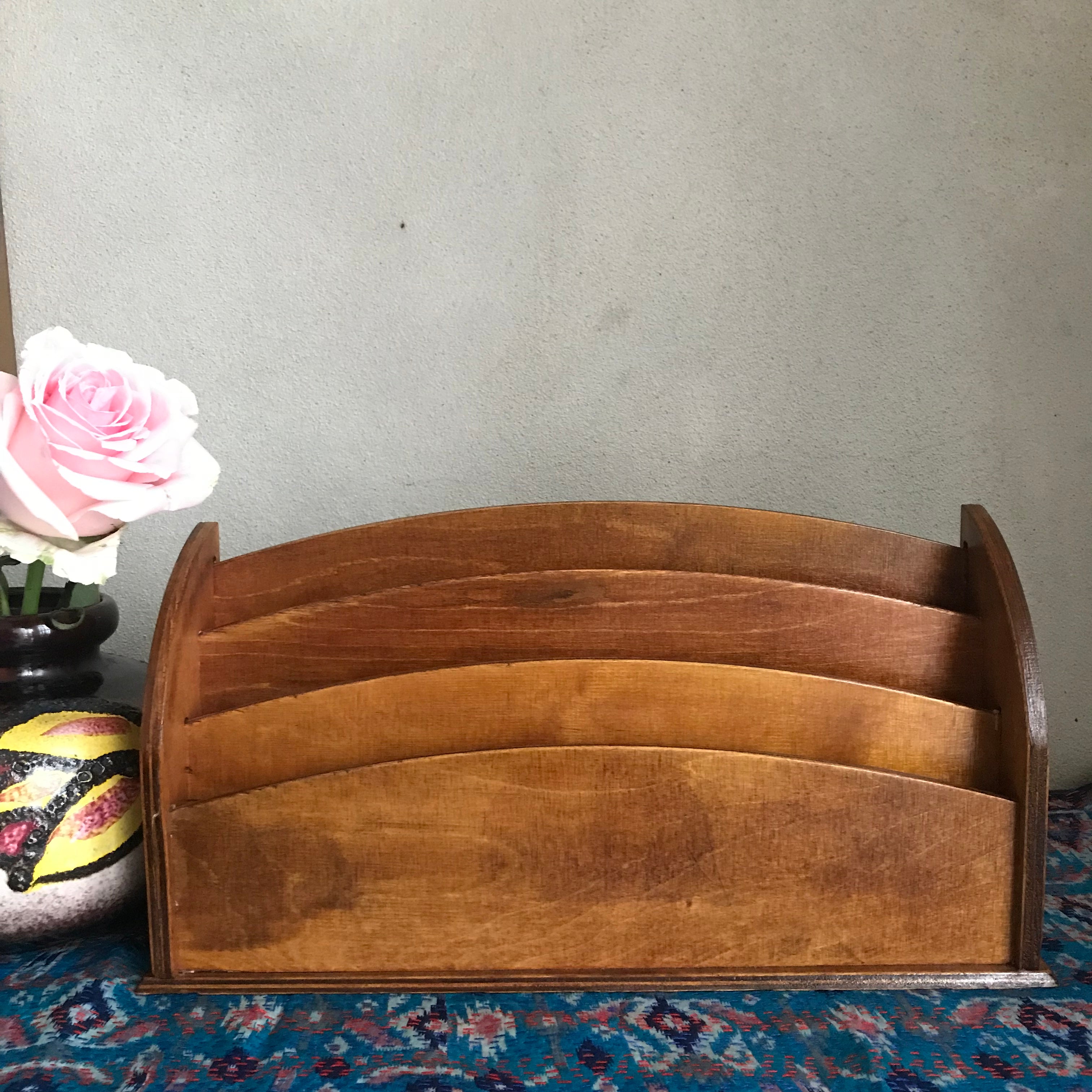Vintage Letter Rack