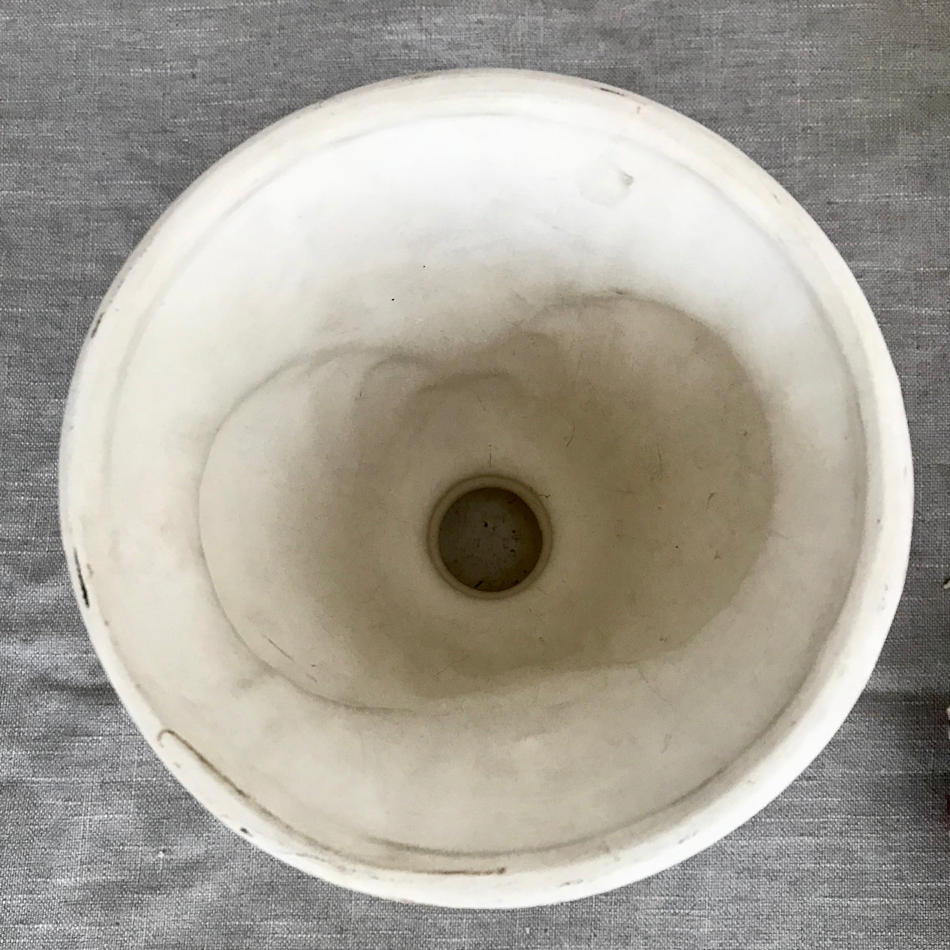 Pair of Bisque Urns
