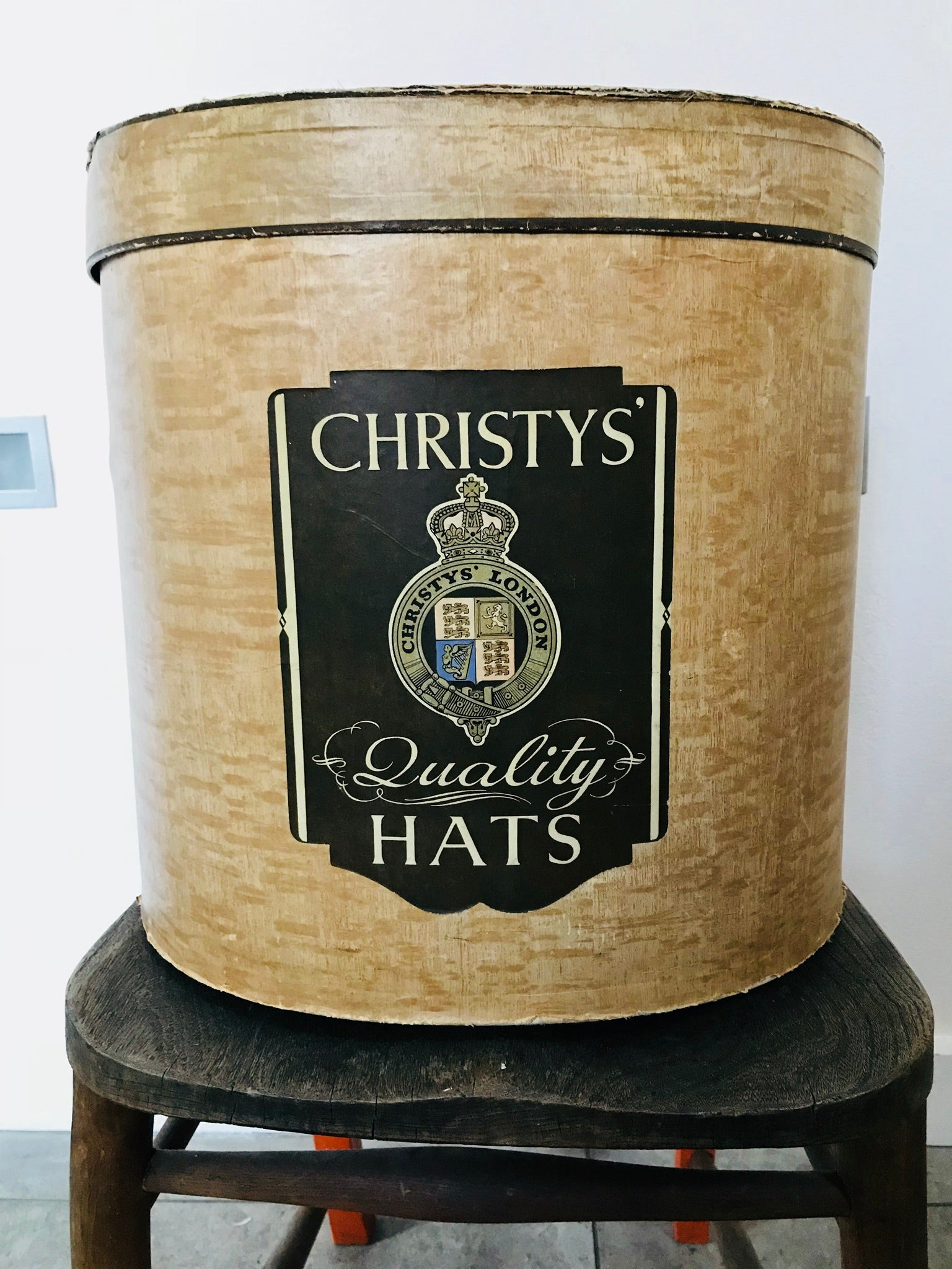 Vintage Top Hat Box
