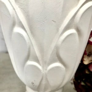 Pair of Bisque Urns