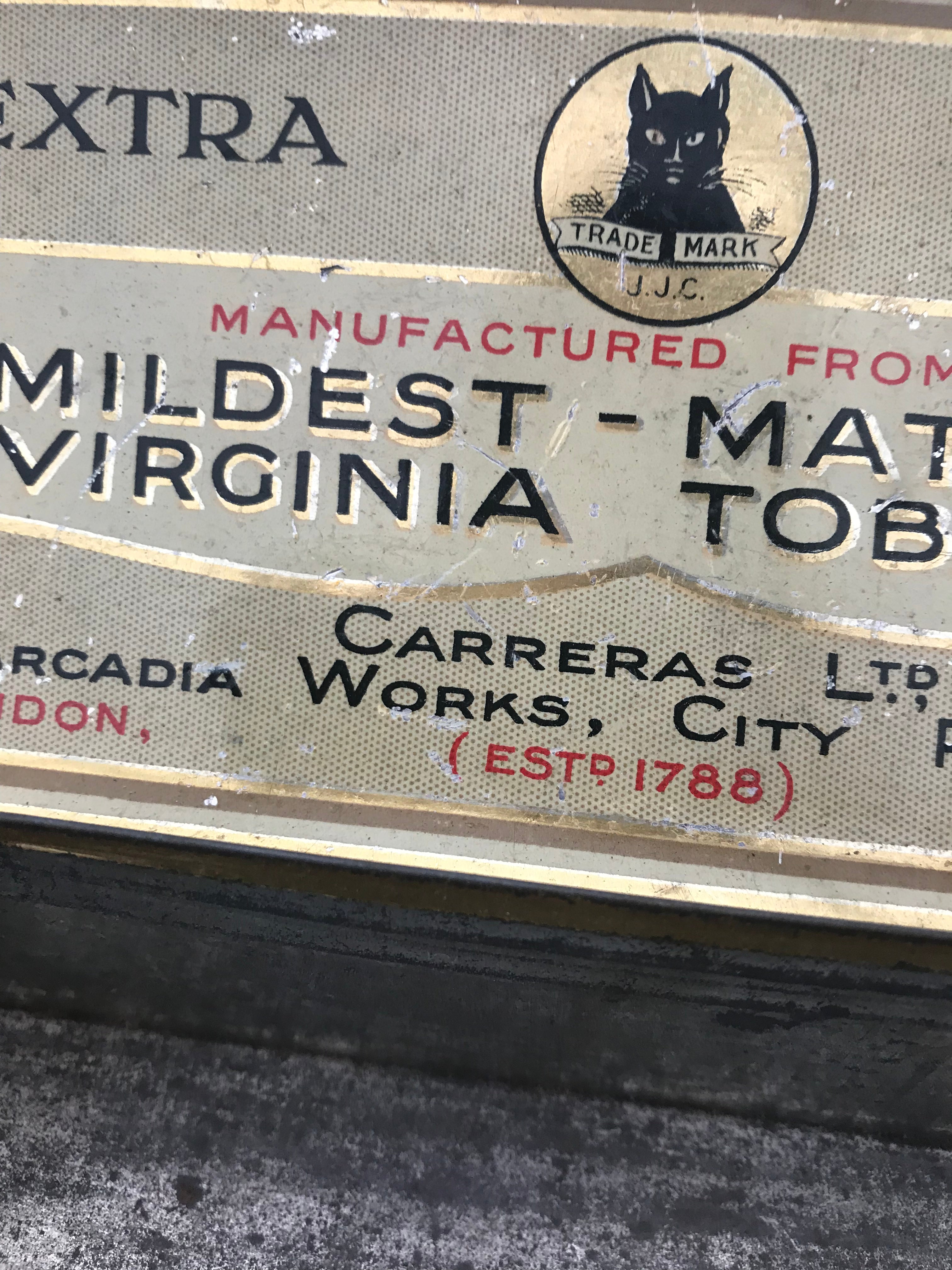Vintage Cigarette Tin