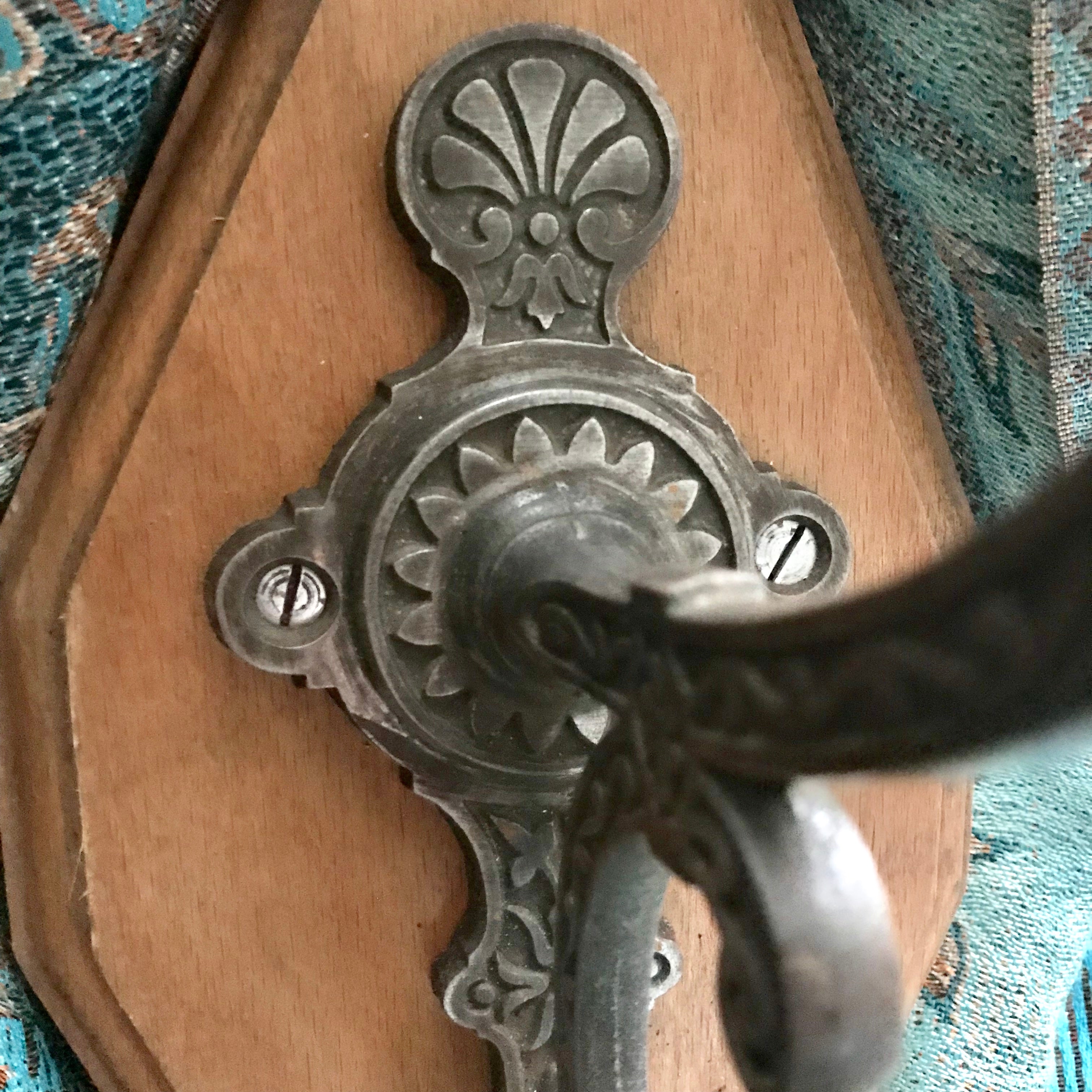 Pair of Art Deco Coat Hooks