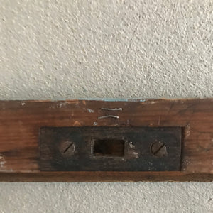 Blue Vintage Wood Frame with Decorative Detail
