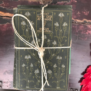 Vintage Book Bundle in Green Tones