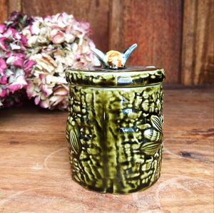 Vintage Ceramic Honey Pot - 11