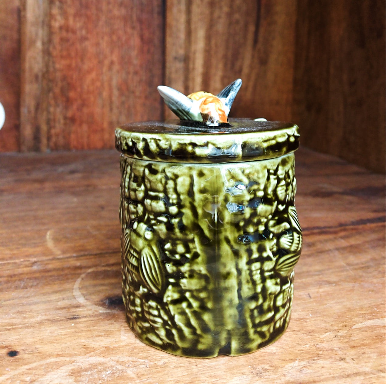 Vintage Ceramic Honey Pot - 11