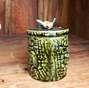 Vintage Ceramic Honey Pot - 11