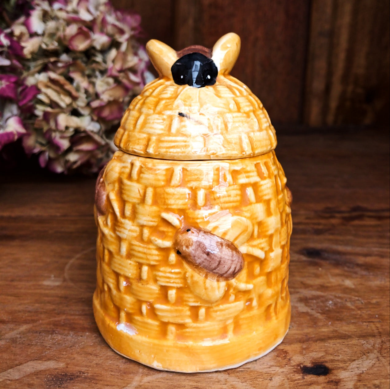 Vintage Ceramic Honey Pot - 12