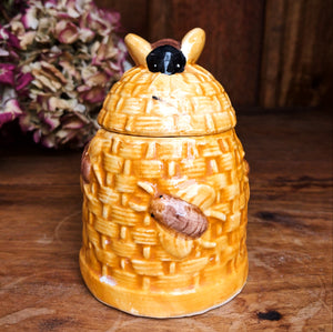 Vintage Ceramic Honey Pot - 12