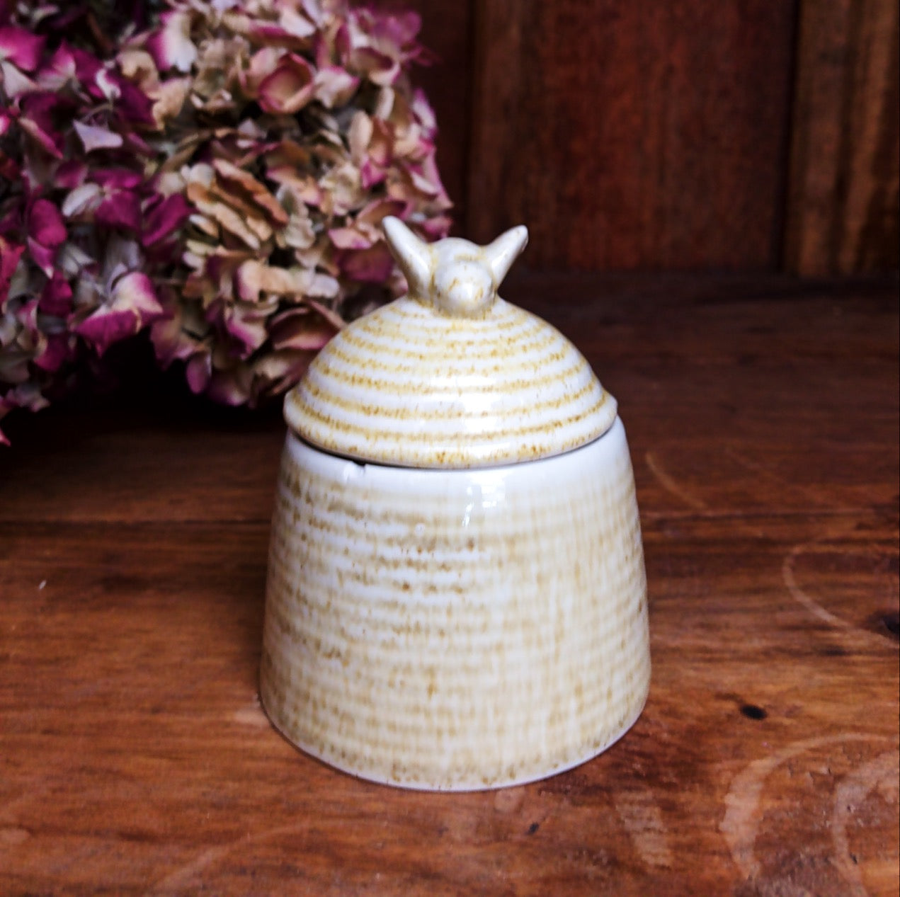 Vintage Ceramic Honey Pot - 1