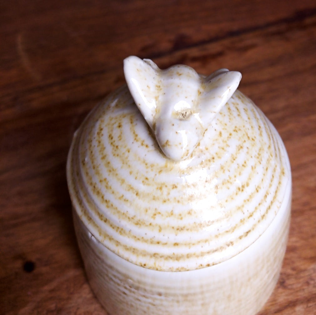 Vintage Ceramic Honey Pot - 1
