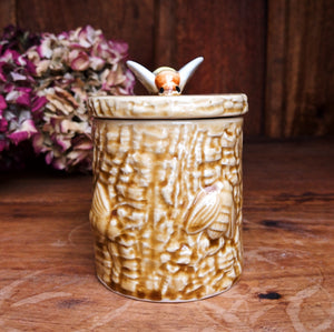 Vintage Ceramic Honey Pot - 2