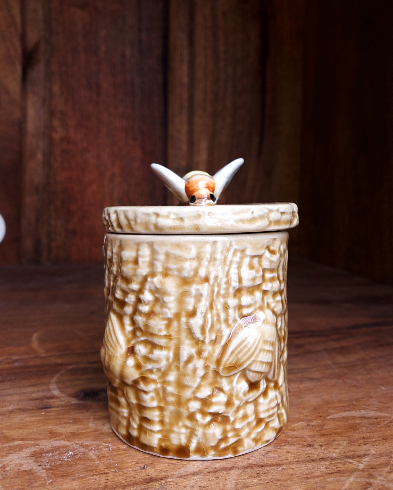 Vintage Ceramic Honey Pot - 2