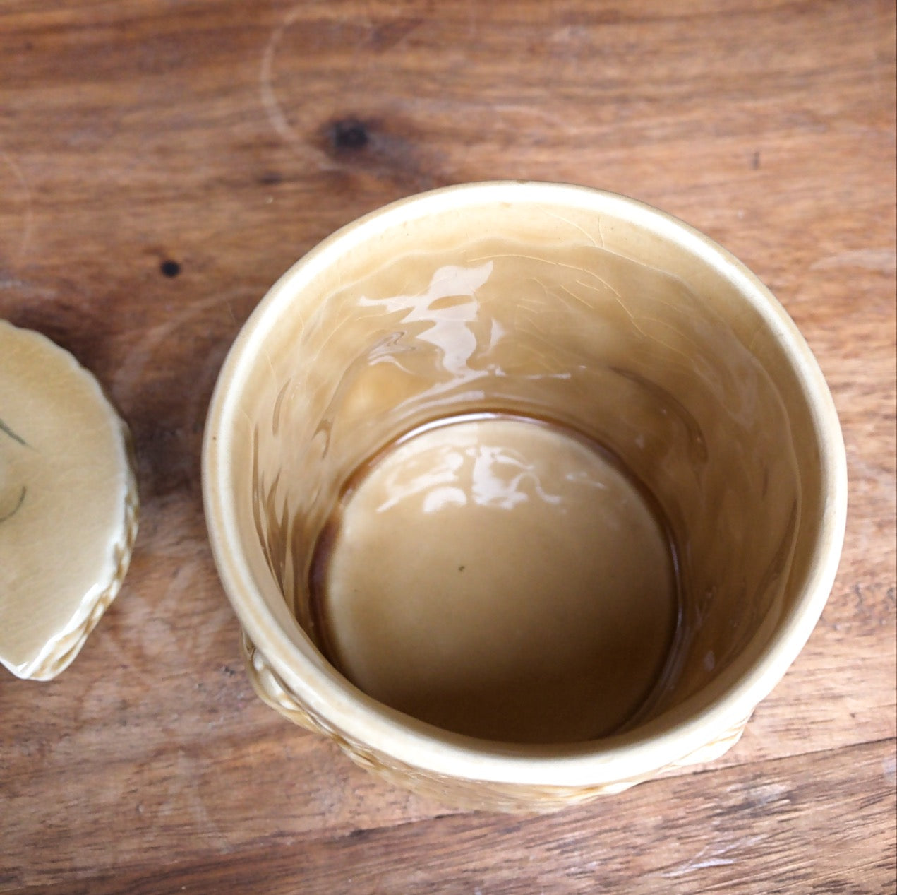 Vintage Ceramic Honey Pot - 2