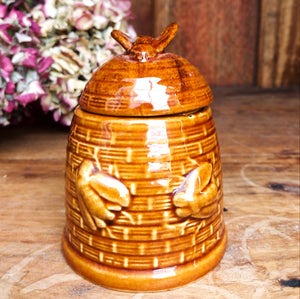 Vintage Ceramic Honey Pot - 4