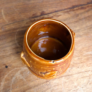 Vintage Ceramic Honey Pot - 4