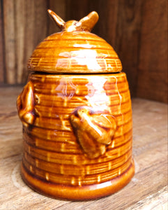 Vintage Ceramic Honey Pot - 4