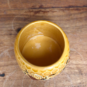 Vintage Ceramic Honey Pot - 5