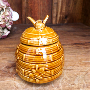Vintage Ceramic Honey Pot - 7