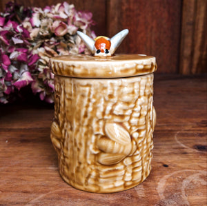 Vintage Ceramic Honey Pot - 9