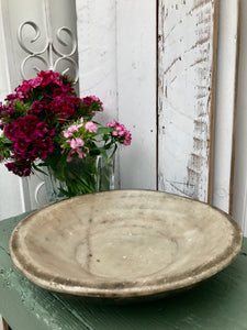 Antique Indian Marble Bowl - 1